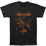 Kings of Leon Herren Stripper T-Shirt, Schwarz, L