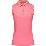 Pinke Damenpoloshirts & Damenpolohemden aus Polyester maschinenwaschbar Größe S für den für den Sommer 