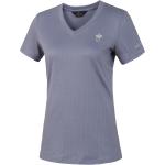 Reduzierte Marineblaue Sportliche Kingsland V-Ausschnitt T-Shirts aus Polyester maschinenwaschbar für Damen Größe XS 