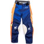 Kini Red Bull Division V 2.2 Kinder Motocross Hose, blau-orange, Größe L