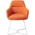 Reduzierte Orange Moderne Esszimmerstühle & Küchenstühle aus Textil Breite 50-100cm, Höhe 50-100cm, Tiefe 50-100cm 