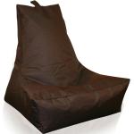 Dunkelbraune Kinzler Lounge Sessel aus Polystyrol Outdoor Breite 100-150cm, Höhe 100-150cm, Tiefe 50-100cm 