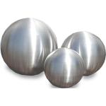 Silberne Schwimmkugeln matt aus Edelstahl 3-teilig 