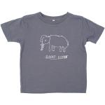 Kipepeo-Clothing Kinder T-Shirt aus Bio-Baumwolle ELEPHANT Dunkelgrau. Handmade in Kenya