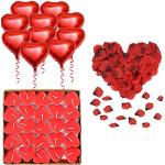 Reduzierte Rote Romantische 10 cm Ballons zum Valentinstag 