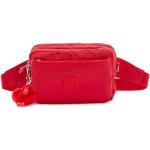 Rote Kipling Abanu Umhängetaschen mit Reißverschluss für Damen 