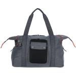 Reduzierte Mitternachtsblaue Unifarbene Kipling Damenreisetaschen mit Reißverschluss aus Denim 