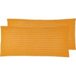 Orange Julius Zöllner bügelfreie Bettwäsche aus Baumwolle maschinenwaschbar 40x80 2-teilig 
