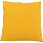 Gelbe Quadratische Kissenbezüge & Kissenhüllen aus Stoff schmutzabweisend 40x40 