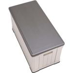 Schwarze Auflagenboxen & Gartenboxen 401l - 500l aus Kunststoff mit Deckel 