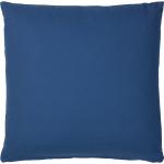 Blaue Quadratische Kissenbezüge & Kissenhüllen mit Reißverschluss aus Baumwolle 40x40 