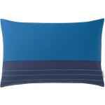 Blaue Kissenbezüge & Kissenhüllen mit Reißverschluss aus Baumwolle maschinenwaschbar 40x60 