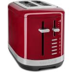 Rote KitchenAid Toaster aus Edelstahl mit 2 Scheiben 