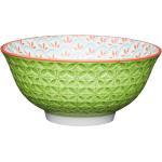 KitchenCraft Bowl 15,5 cm geometric lime