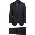 Graue Unifarbene KITON Businesskleidung mit Reißverschluss aus Wolle für Herren für den für den Winter 