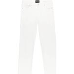 Kiton, Weiße Stretch-Jeans aus Denim White, Damen, Größe: S