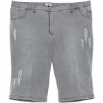 Graue KjBRAND Jeans-Bermudas aus Denim für Damen Größe XL für den für den Sommer 