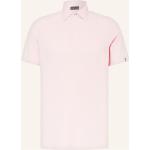 Pinke Kjus Herrenpoloshirts & Herrenpolohemden aus Polyamid Übergrößen 