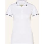 Weiße Kjus Damenpoloshirts & Damenpolohemden Größe L 
