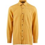 Goldene Langärmelige Klättermusen Shirts mit Tasche mit Reißverschluss für Herren Größe L für den für den Herbst 