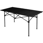 klappbarer Campingtisch Esstisch Spieltisch schwarz 1,40 mtransportabel Schwarz