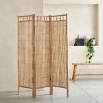 Braune Moderne Paravents & Spanische Wände mit Zen-Motiv aus Bambus 