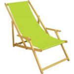 Erst-Holz Liegestühle geölt aus Buche klappbar Breite 150-200cm, Höhe 150-200cm, Tiefe 0-50cm 