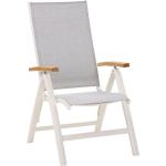 Weiße Best Freizeitmöbel Gartenstühle & Balkonstühle aus Polyrattan Breite 100-150cm, Höhe 100-150cm, Tiefe 50-100cm 