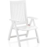 Weiße Kettler Roma Gartenstühle & Balkonstühle aus Kunststoff stapelbar Breite 50-100cm, Höhe 100-150cm, Tiefe 50-100cm 4 Personen 
