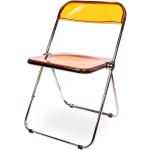 Gelbe Transparente Stühle aus Kunststoff Breite 0-50cm, Höhe 0-50cm 