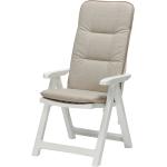 Weiße Best Freizeitmöbel Santiago Gartenstühle & Balkonstühle aus Kunststoff Breite 0-50cm, Höhe 50-100cm, Tiefe 50-100cm 