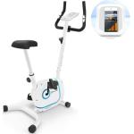 Myon Cycle Heimtrainer 12kg Schwungmasse SmartCardio Studio weiß - Weiß - Klarfit