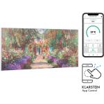 Klarstein Wonderwall Air Art Smart Infrarotheizung 120x60cm 700W Wandinstallation App-Steuerung Gartenweg