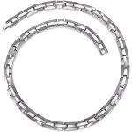 Silberne Magnetketten aus Stahl für Herren für Partys 