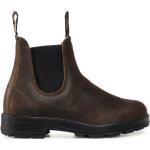Olivgrüne Blundstone Ankle Boots & Klassische Stiefeletten aus Leder für Herren Größe 40 