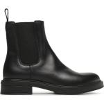 Reduzierte Schwarze HUGO BOSS BOSS Ankle Boots & Klassische Stiefeletten für Damen Größe 38 
