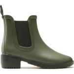 Reduzierte Olivgrüne Emu Ankle Boots & Klassische Stiefeletten für Damen Größe 37 