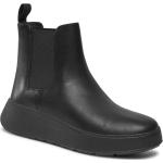 Schwarze FitFlop Ankle Boots & Klassische Stiefeletten für Damen Größe 36 