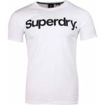 Weiße Langärmelige Superdry T-Shirts für Damen für den für den Sommer 