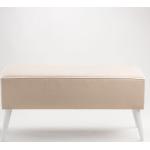 Weiße Corrigan Studio Klavierbänke aus Holz gepolstert Breite 0-50cm, Höhe 100-150cm 