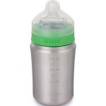Klean Kanteen Baby Bottle 9oz (Medium Flow Nipple) - Isolierflasche Brushed stainless One Size