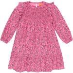 Reduzierte Pinke Langärmelige Staccato Mini Kinderkleider Größe 98 