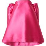 Reduzierte Pinke Nasty Gal Mini Kurze Abendkleider mit Puffärmeln für Damen Größe L Große Größen 