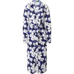 Reduzierte Marineblaue Blumenmuster United Colors of Benetton Freizeitkleider für Damen Größe XS 