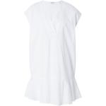 Weiße Esprit Mini V-Ausschnitt Minikleider & kurze Kleider mit Volants für Damen Größe XS Große Größen 
