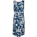 Reduzierte Marineblaue Blumenmuster Ethno Alba Moda Jerseykleider aus Jersey enganliegend für Damen Größe XS für den Sommer 