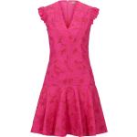 Pinke Elegante HUGO BOSS BOSS Spitzenkleider aus Baumwolle für Damen Größe XS 