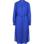 Reduzierte Royalblaue HUGO BOSS BOSS Jerseykleider aus Jersey für Damen Größe L 
