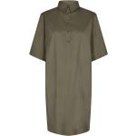 Reduzierte Olivgrüne Elegante Kurzärmelige Mos Mosh Mini Minikleider & kurze Kleider aus Polyamid für Damen Größe L 