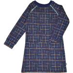 Dunkelblaue Sportliche Bio Nachhaltige Winterkleider für Kinder aus Baumwolle für Babys Größe 104 für den für den Winter 